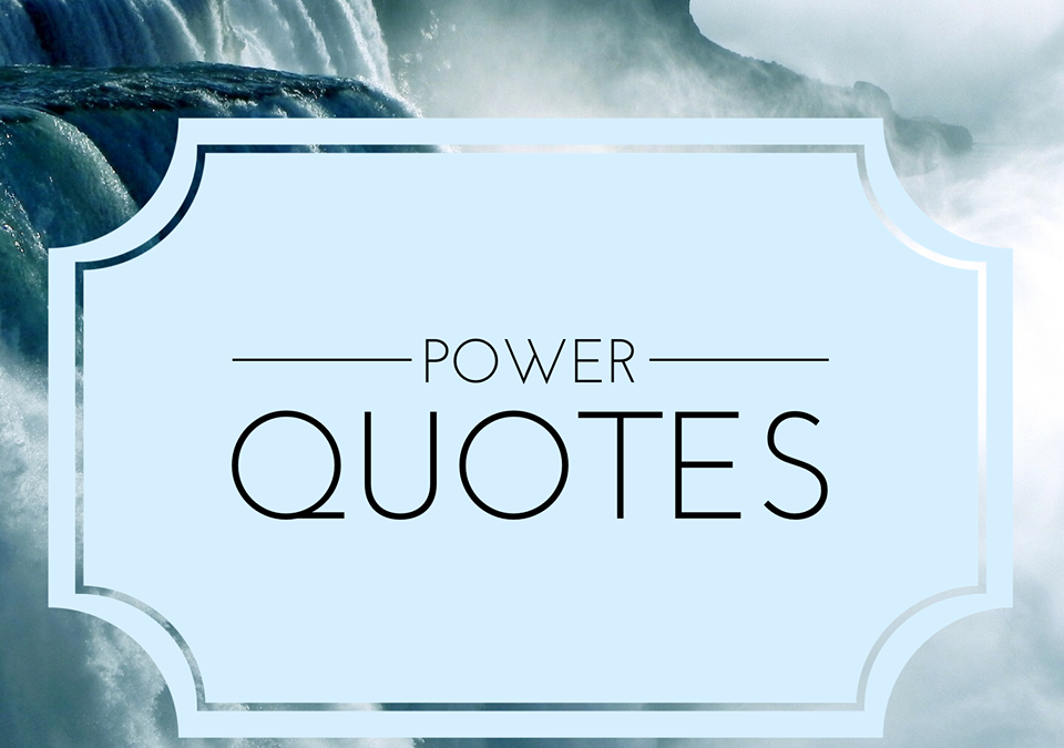 Power Quotes